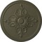 Ekena Millwork Milton Ceiling Medallion (Fits Canopies up to 7 7/8"), Hand-Painted Witch Hazel, 40 5/8"OD x 1 3/4"P CM40MIWHF - alternate 1